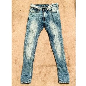 Zara Acid Wash Skinny Jeans Sz. 30